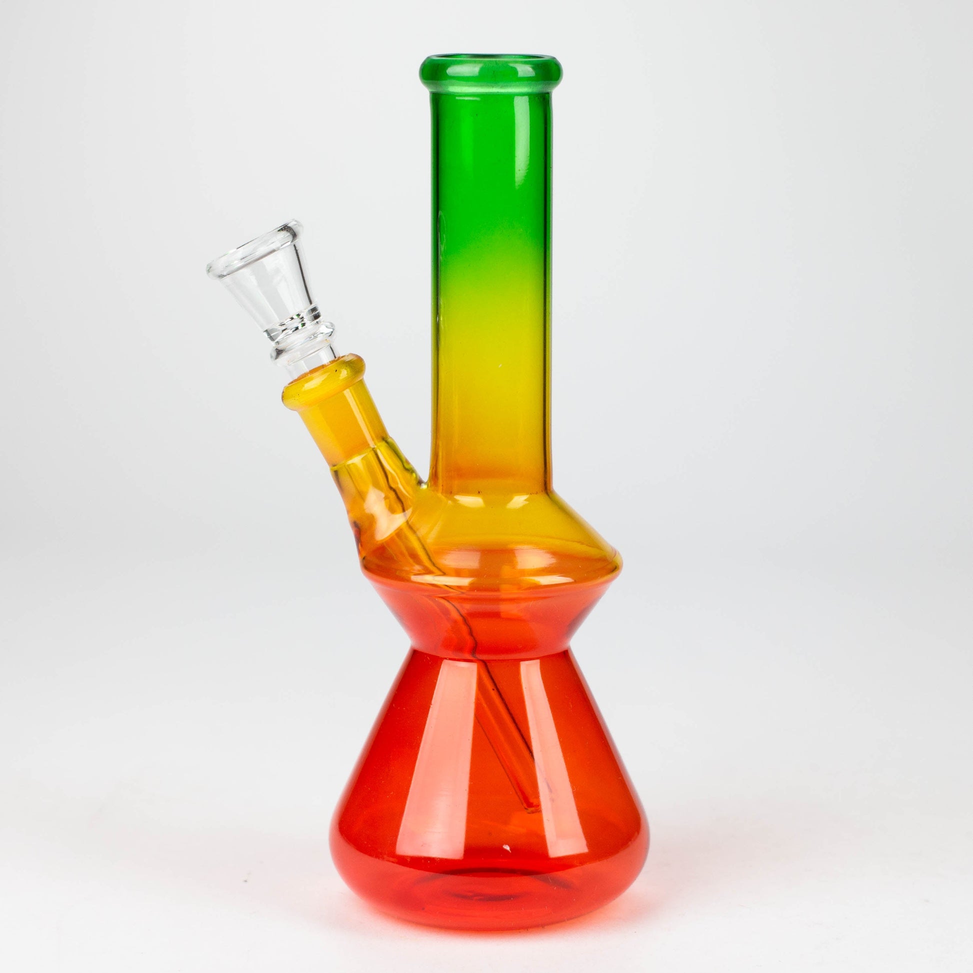 7" Rasta Color Water pipe-Designs Assorted_1