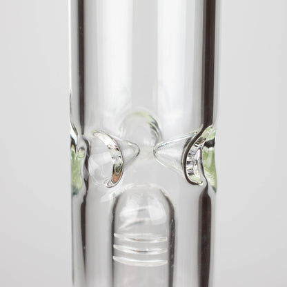 16" Color accented 7 mm glass water bong With Dffiuser_11