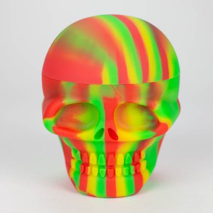 Skull Silicone Stash JAR - 500ml - Assorted_2