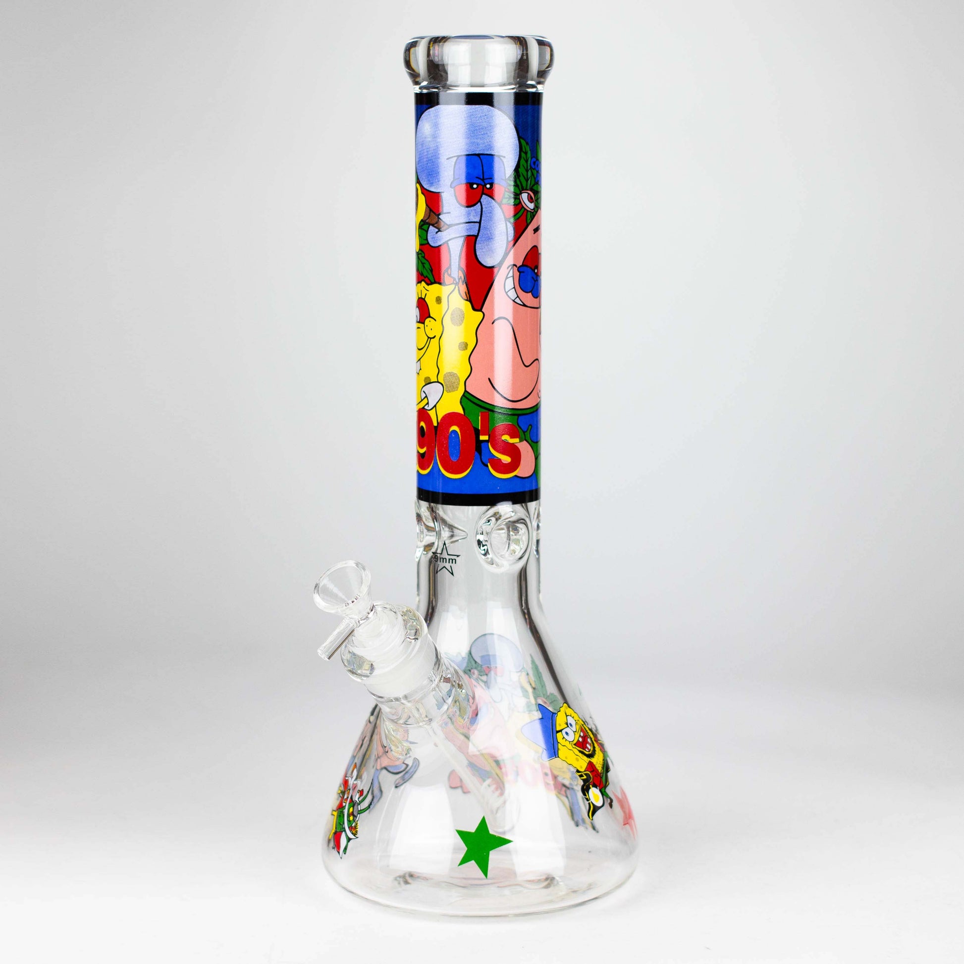 14" Cartoon 9 mm glass bong [PIP836]_10