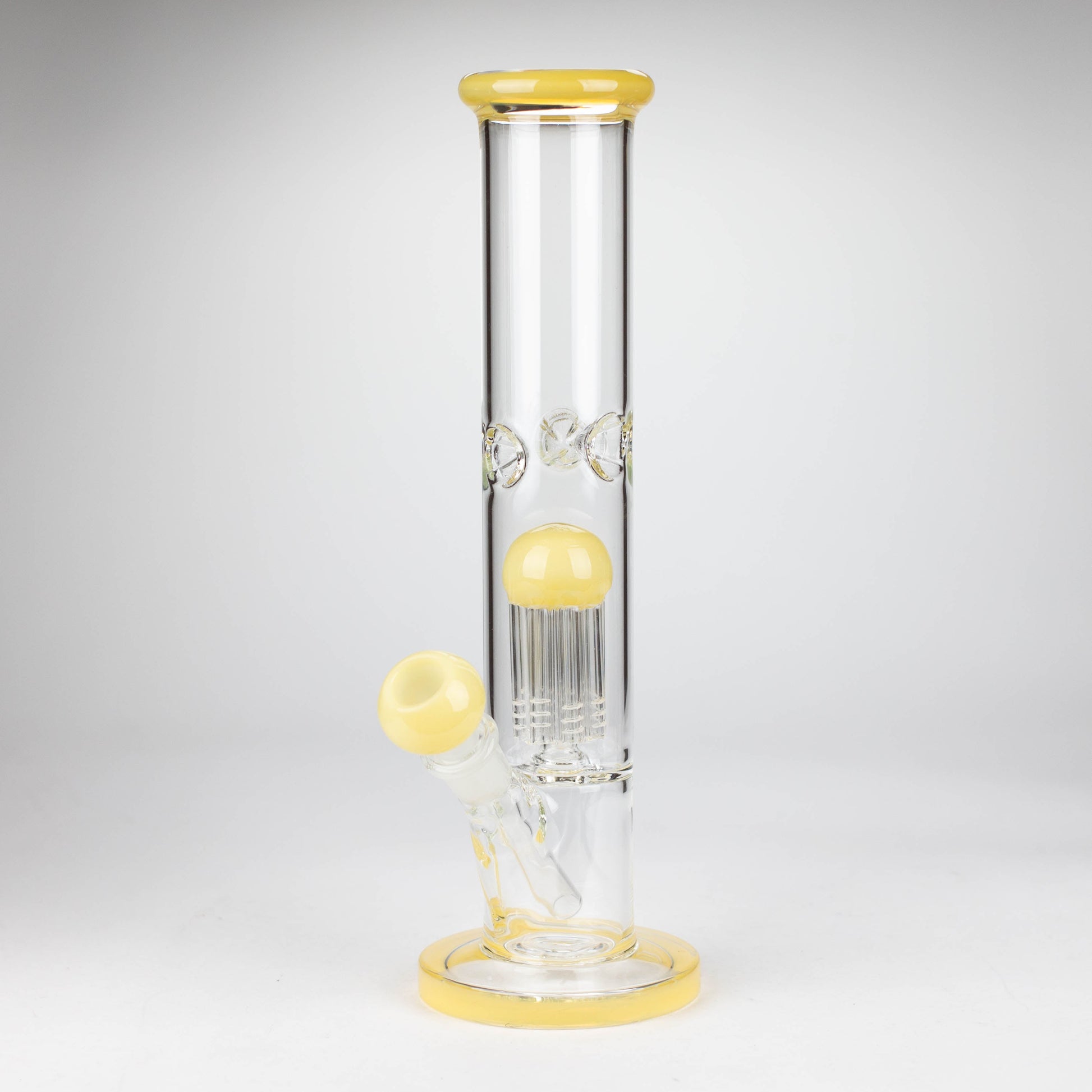 12" glass bong with tree arm percolator_3