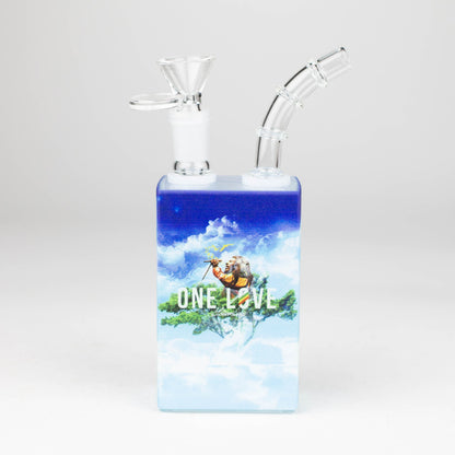 7.5" Juicy Box Cartoon Glass Bong