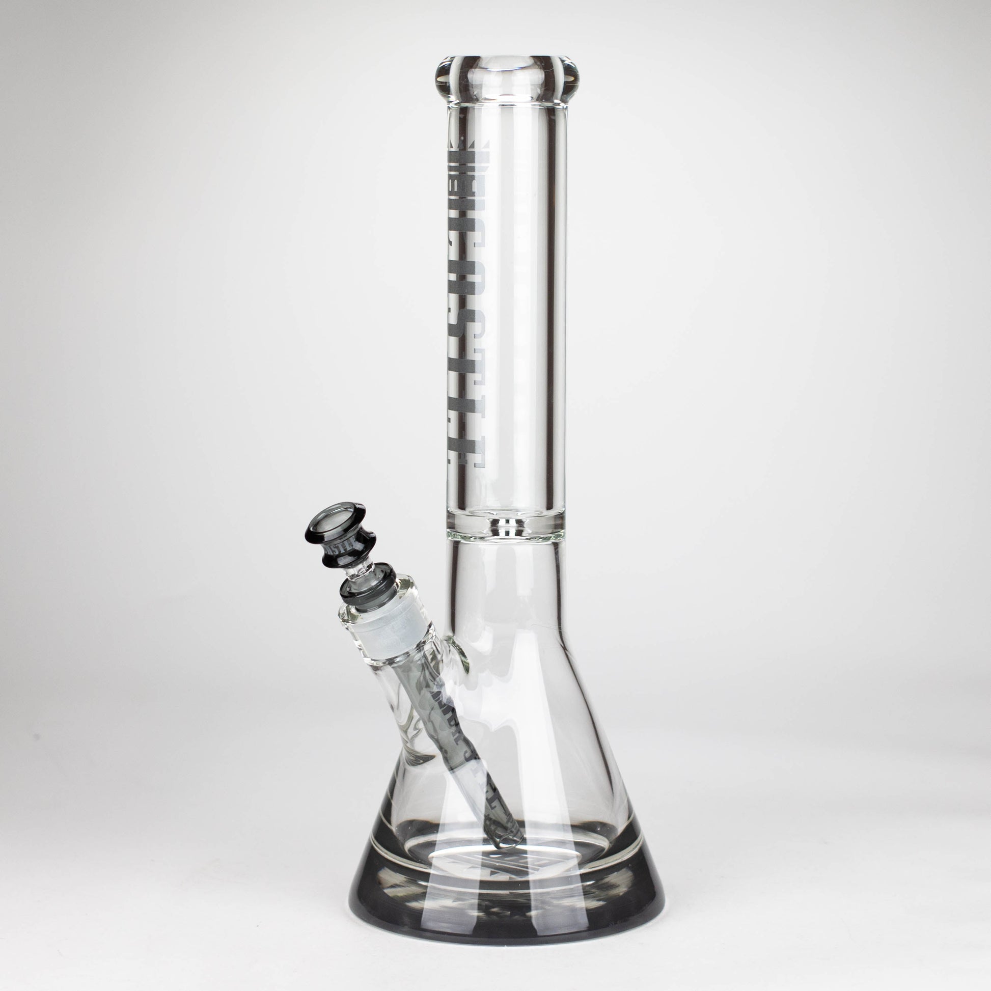 Castle Glassworks | 14" Color Logo Beaker Bong [C-005]_12