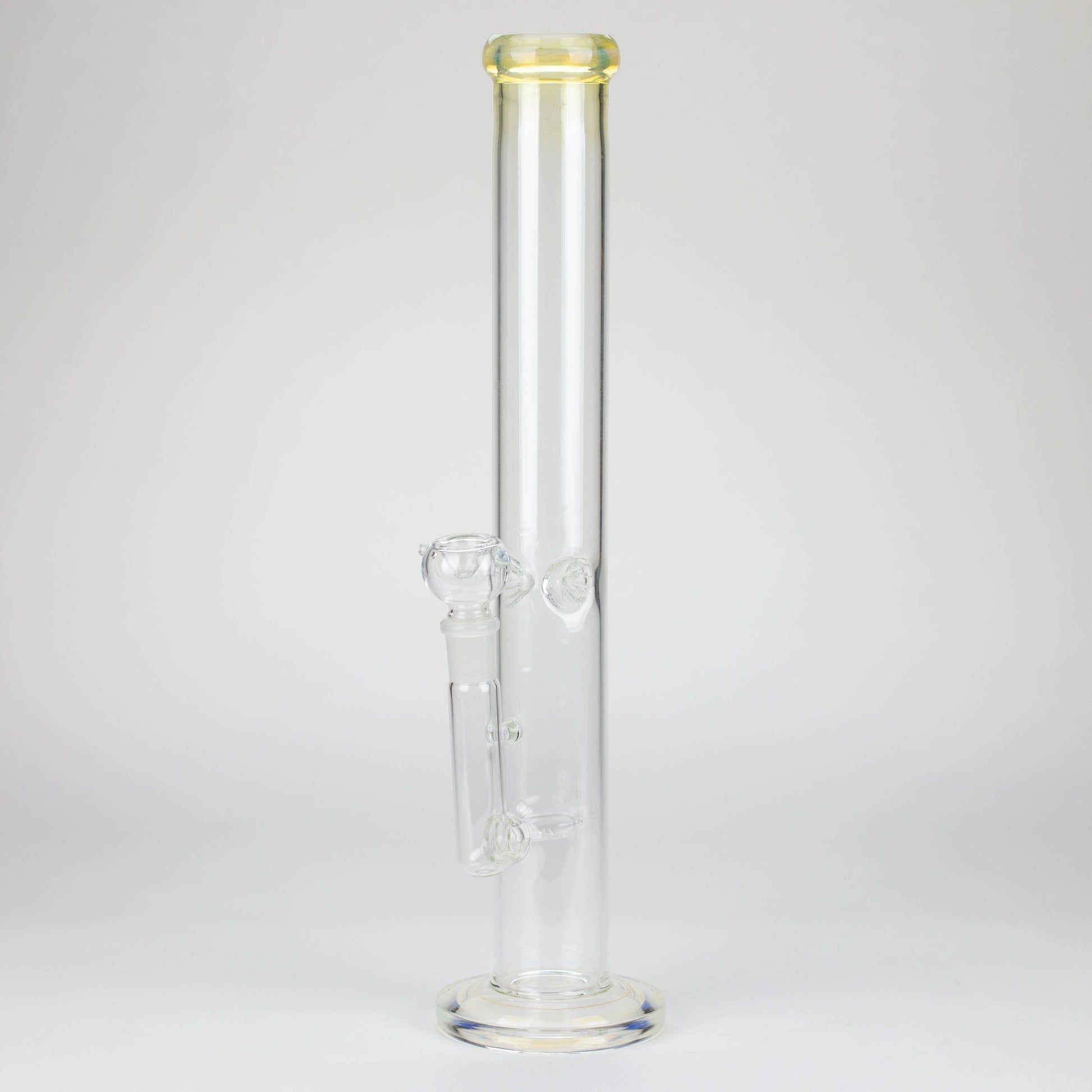 16"  straight glass tube water bong_0