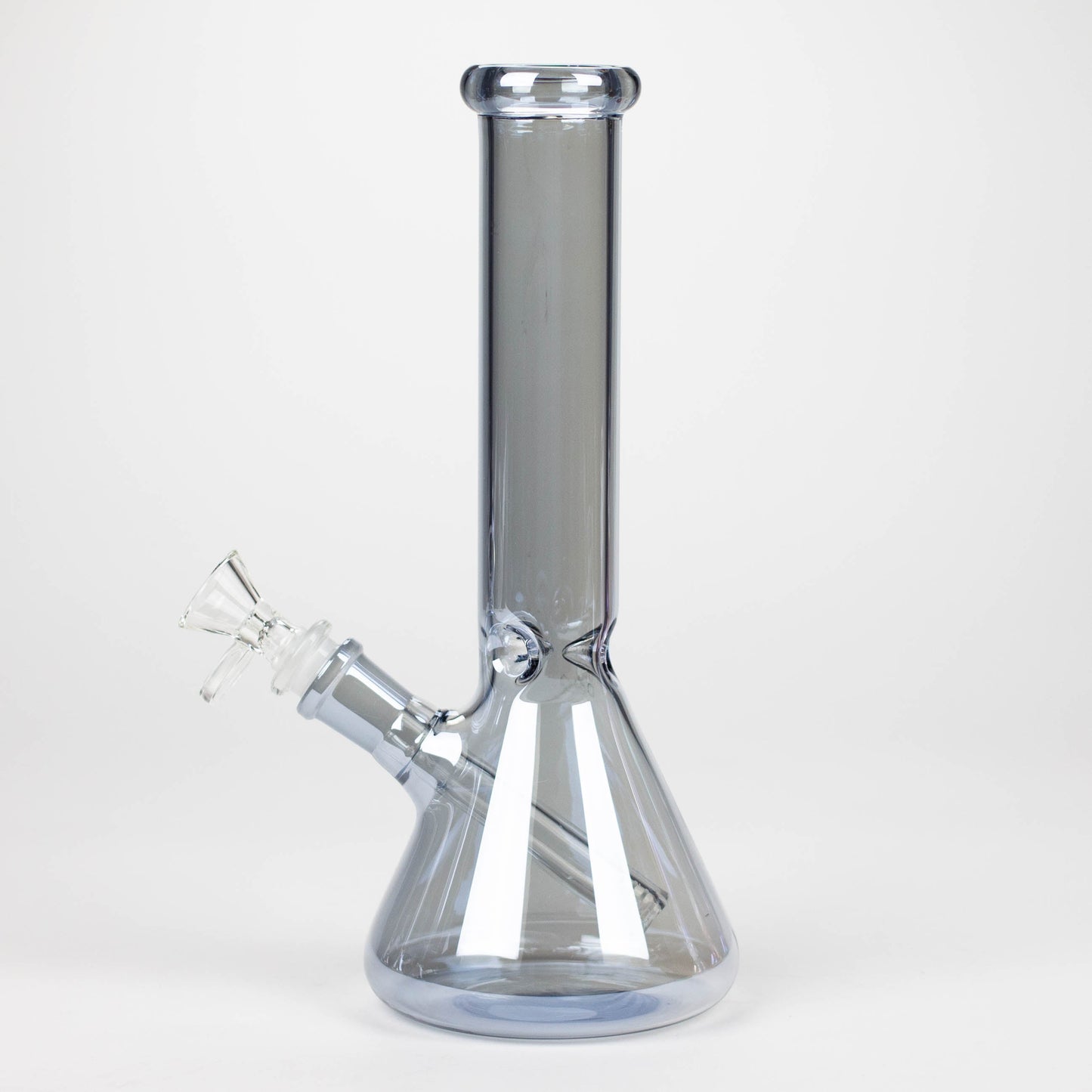 10" Solid Color Eletroplate Glass Beaker Bong_6