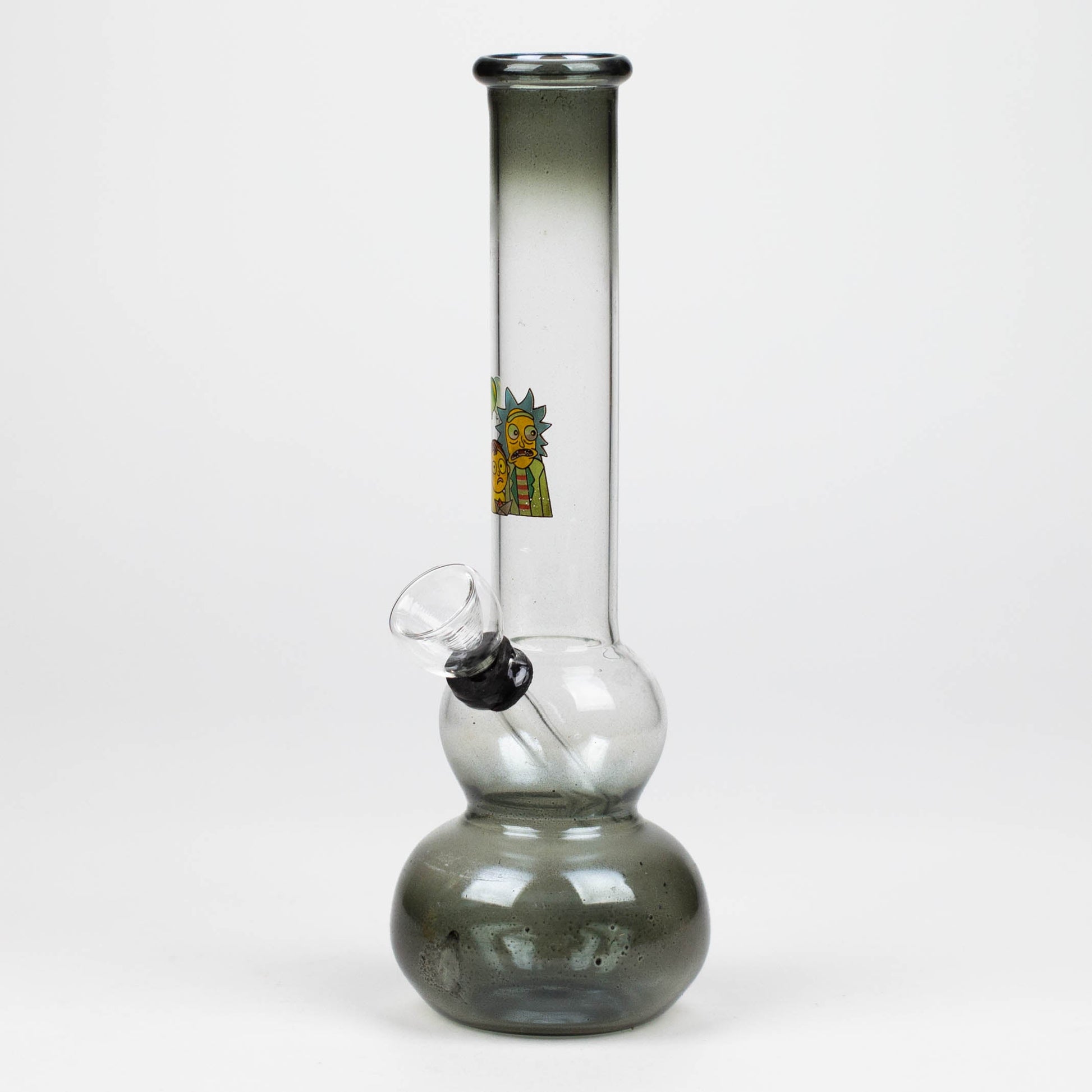 6" paint glass water bong_2