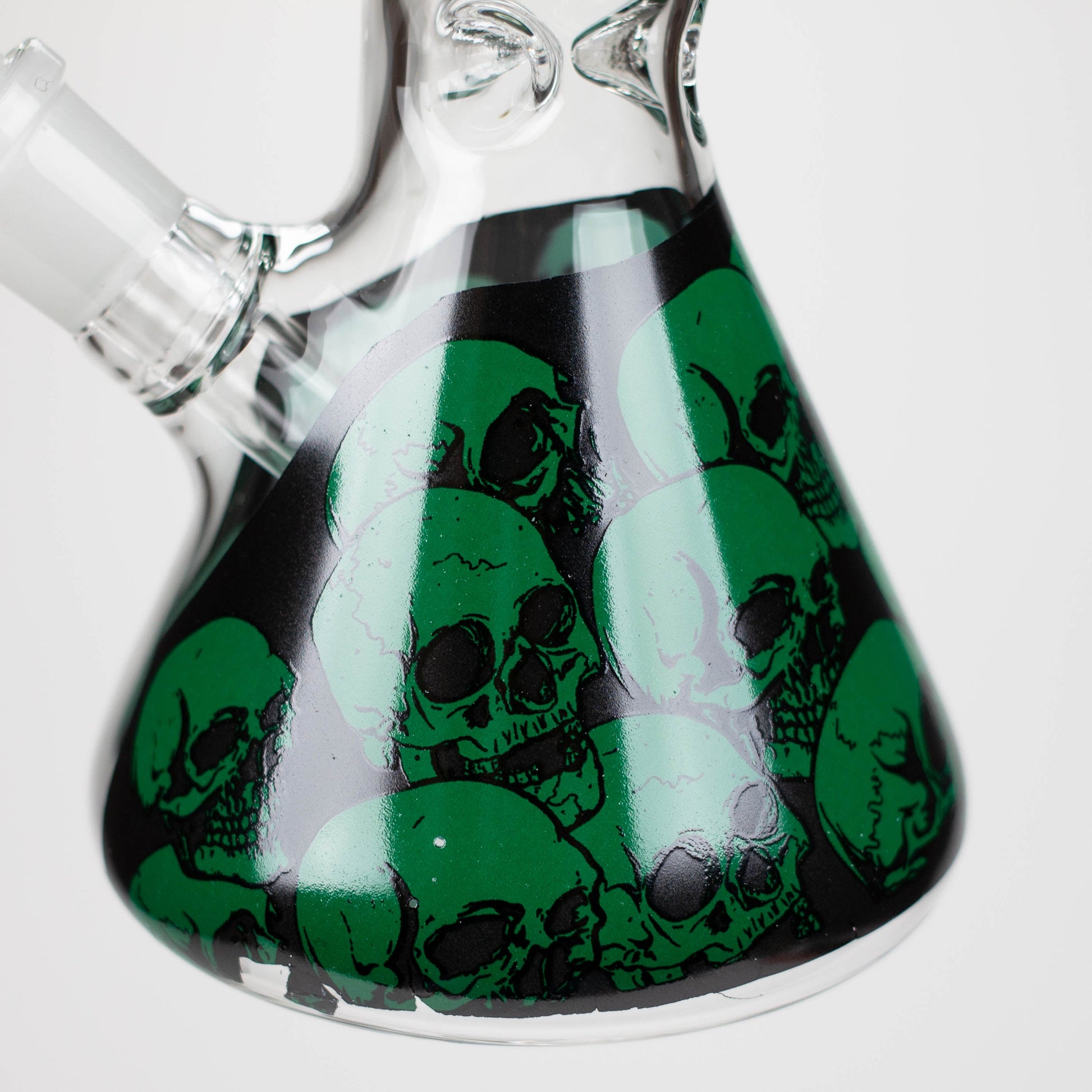 10" Glass Bong With The War Design_5