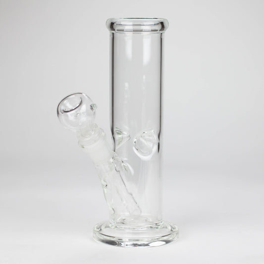 8" clear straight bong_0