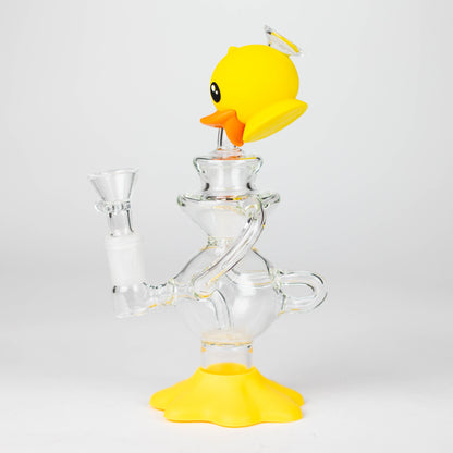 7.5"Duck Functional Glass Water pipe_1