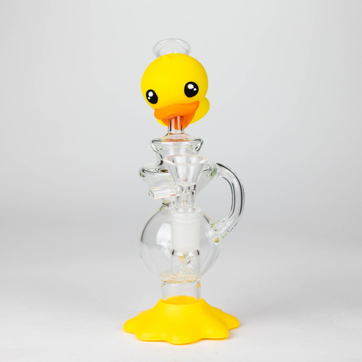 7.5"Duck Functional Glass Water pipe_2