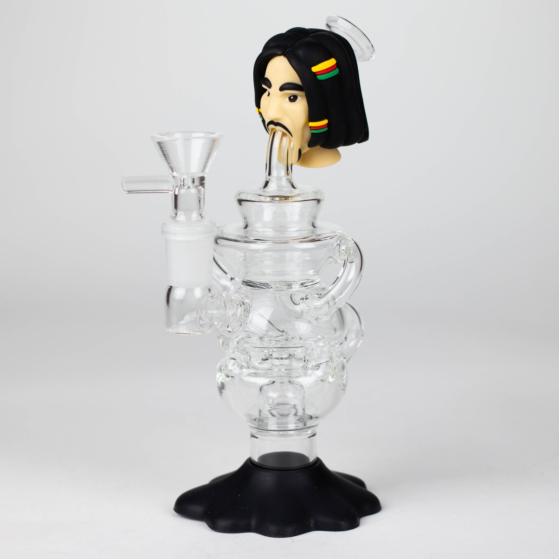 7.6"Marley functional glass water pipe_0