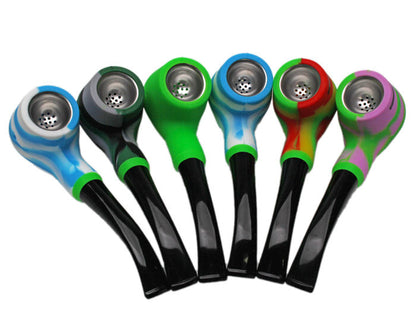 Dabware | Silicone Pipe Platinum Sherlock