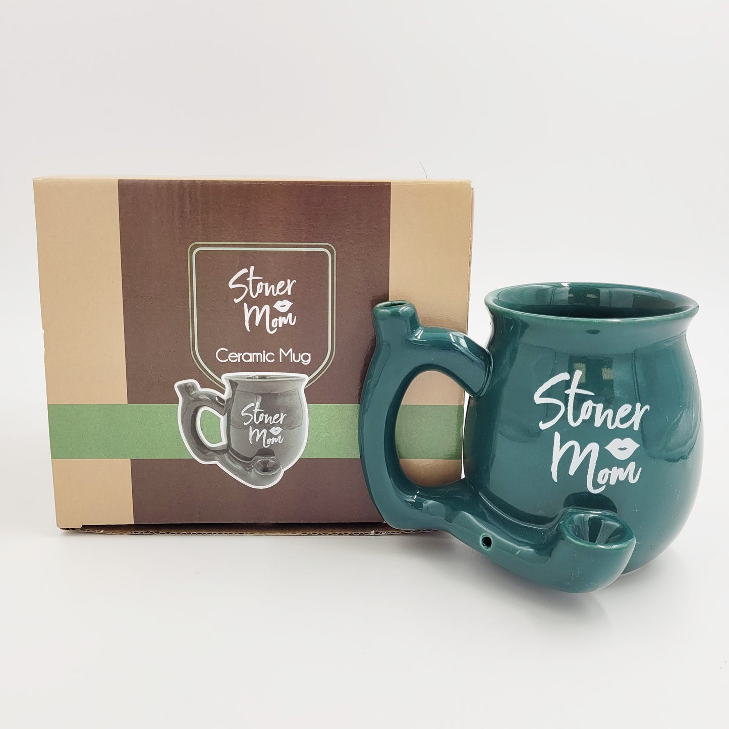 Teal stoner mom Roast & Toast mug