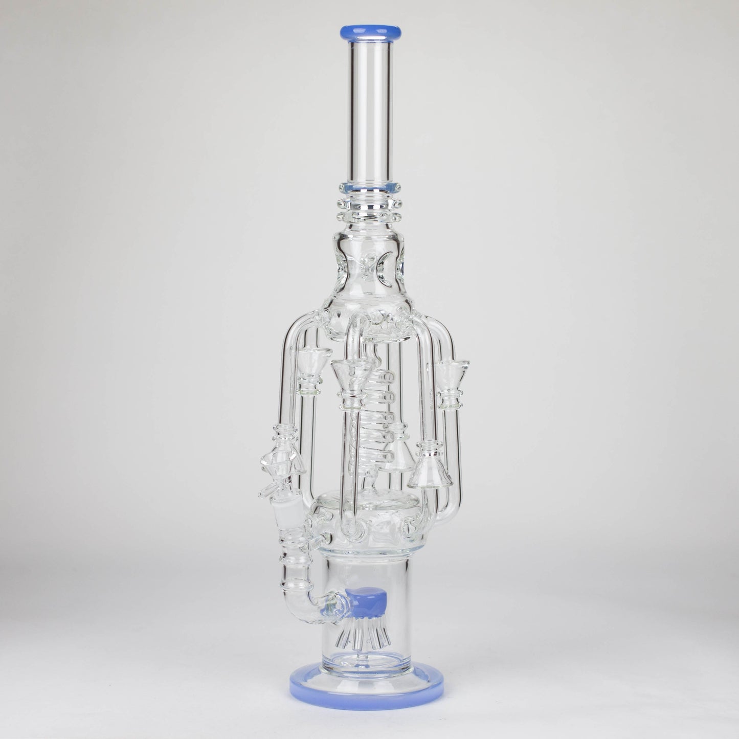 19" Coil Glass water recycler bong [C1576]_8