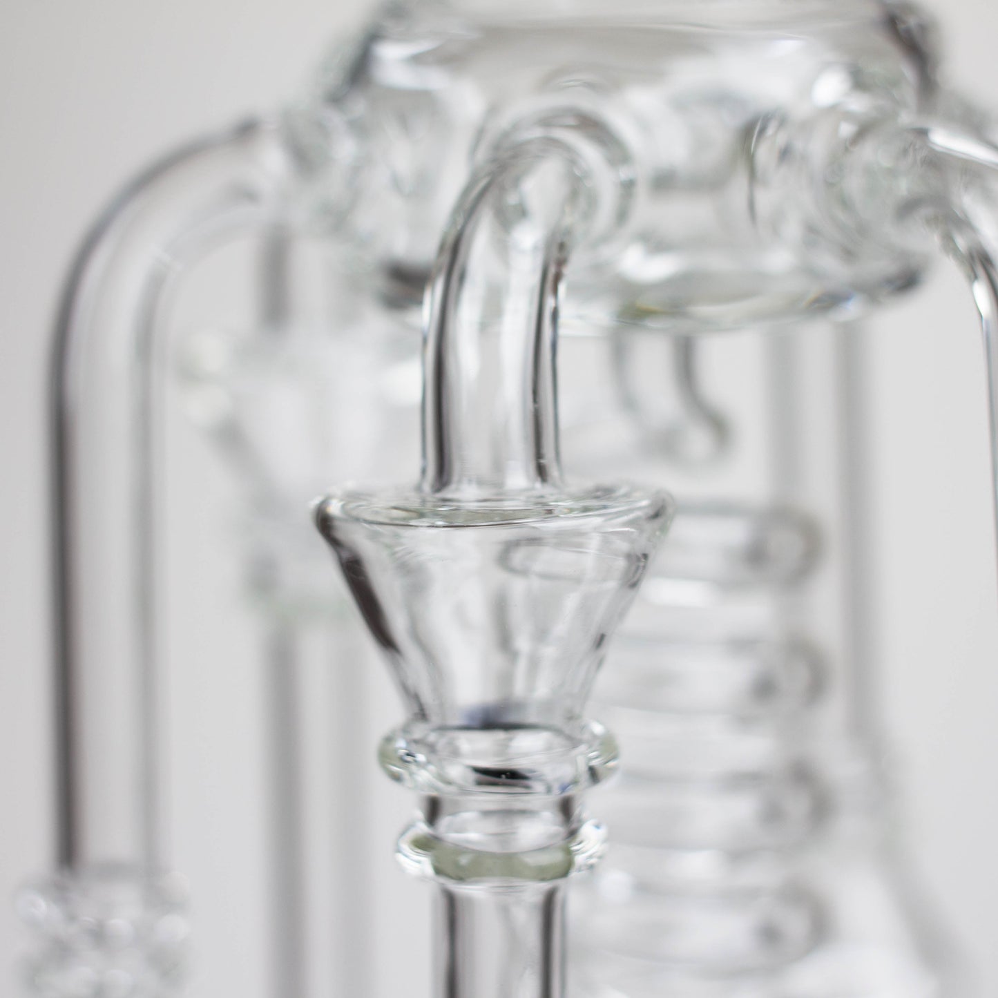 19" Coil Glass water recycler bong [C1576]_13