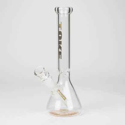 TOKE | 10" Beaker glass water bong