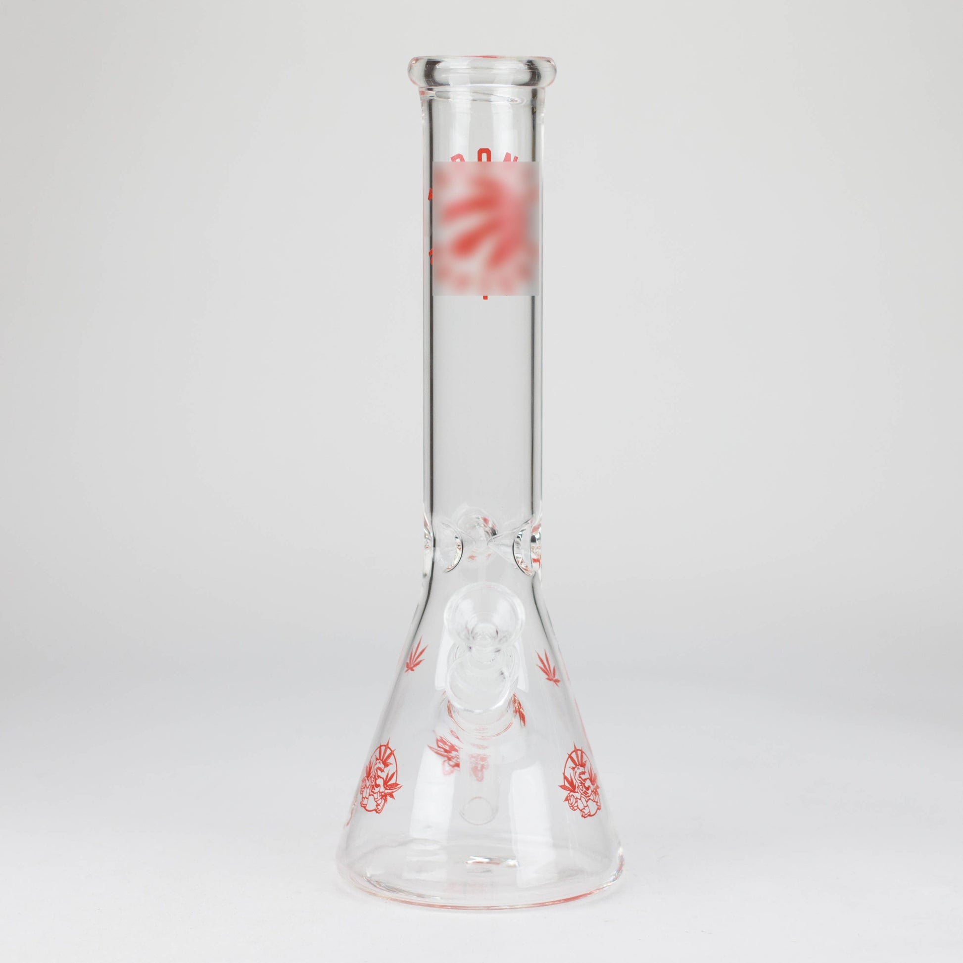 12" TR beaker glass bong_2