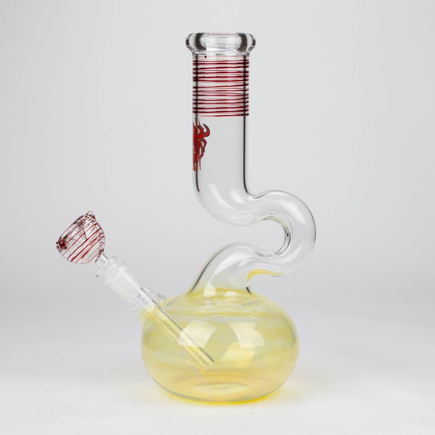 Xtreme | 11.5″ Glass Bong with Bowl – Pink