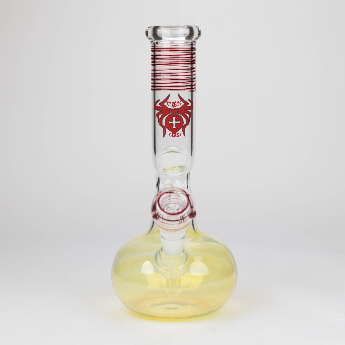 Xtreme | 11.5″ Glass Bong with Bowl – Pink