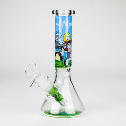7.5" 4mm R&M Design Beaker Bong