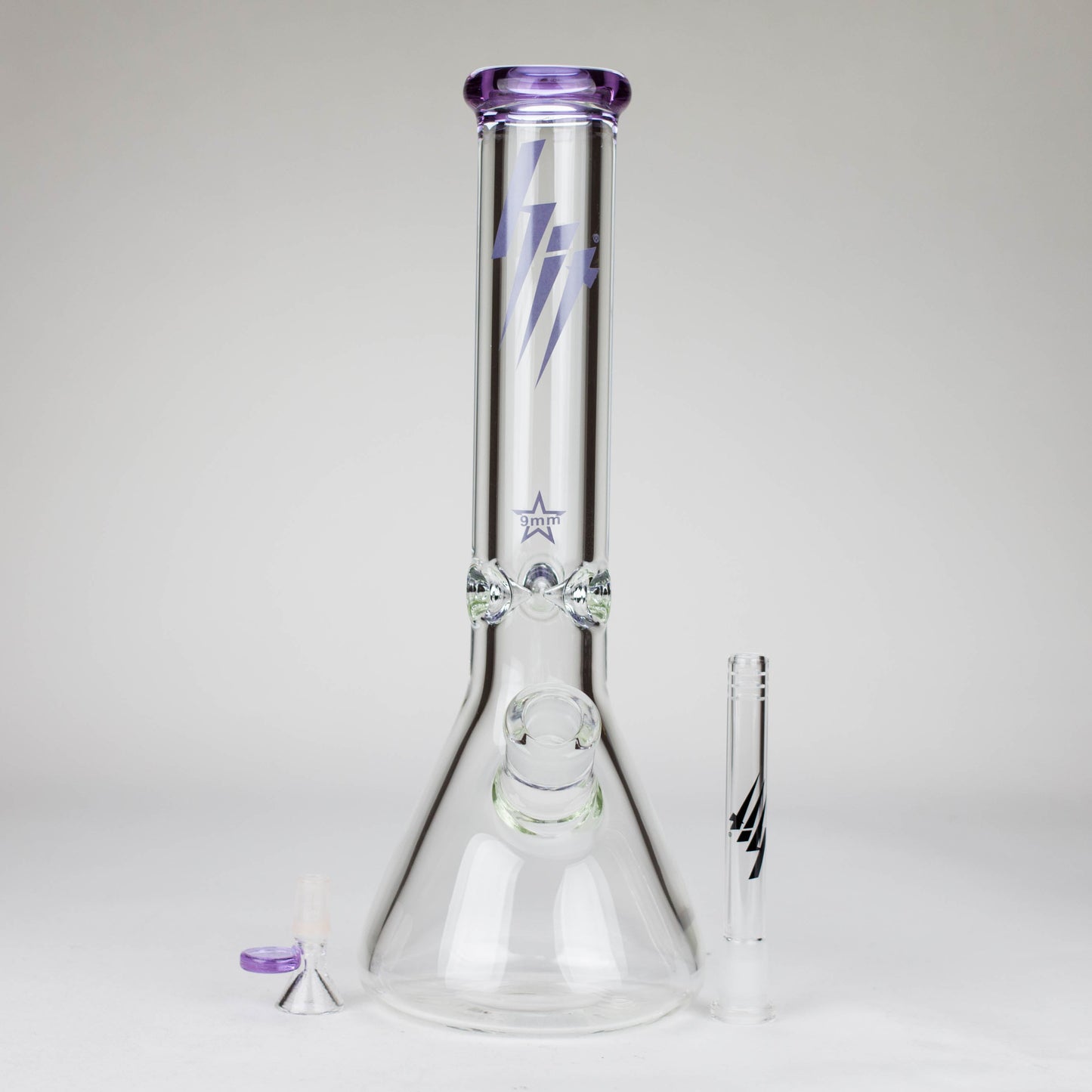 HIT | 14" - 9mm Thick Glass Water Pipe