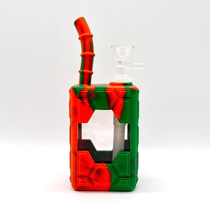 7" Silicone Juice Box bong-Assorted Color