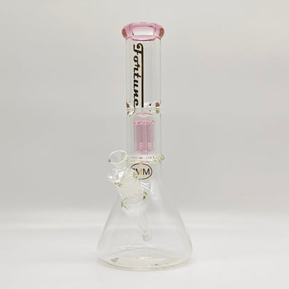 Fortune | 14" 7mm Tree Percolator Beaker Glass Bong