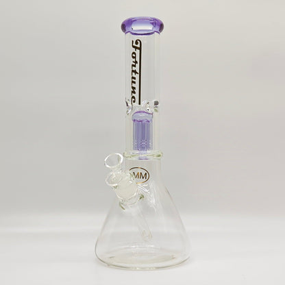Fortune | 14" 7mm Tree Percolator Beaker Glass Bong
