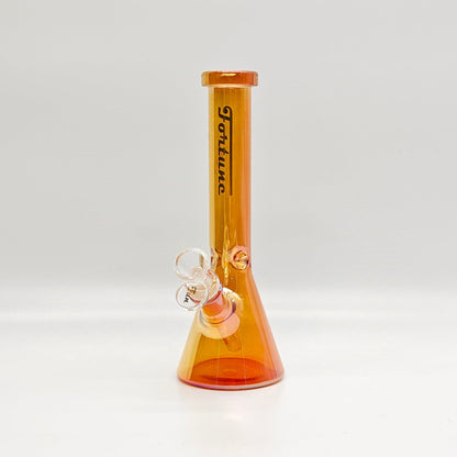 Fortune | 9" 4mm Electroplate Beaker Bong