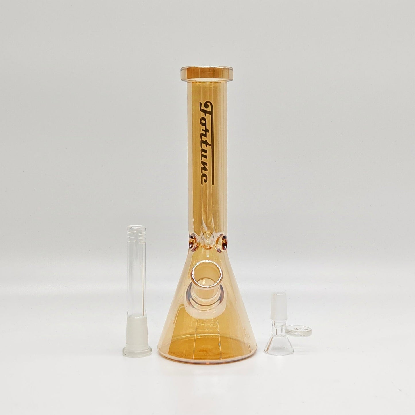 Fortune | 9" 4mm Electroplate Beaker Bong