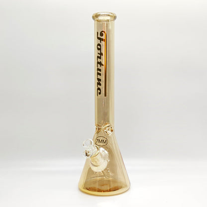 Fortune | 18" Electroplate Glass Beaker Bong