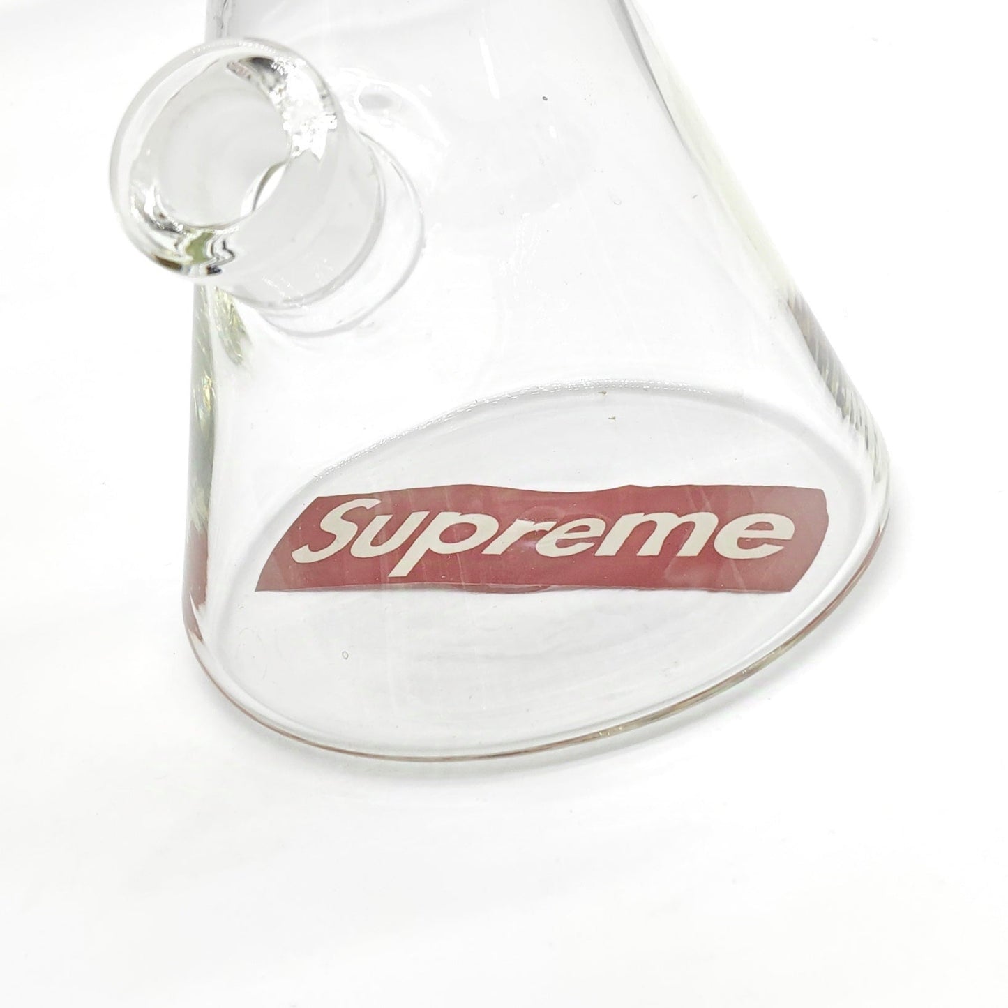 14" Stylish Designed 7mm Glow in the dark Glass Bong