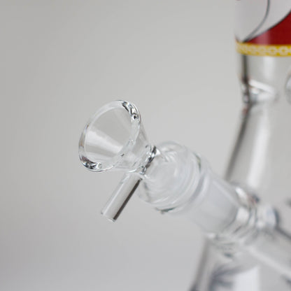 10" Comic Blast Glow in the dark Glass Bong