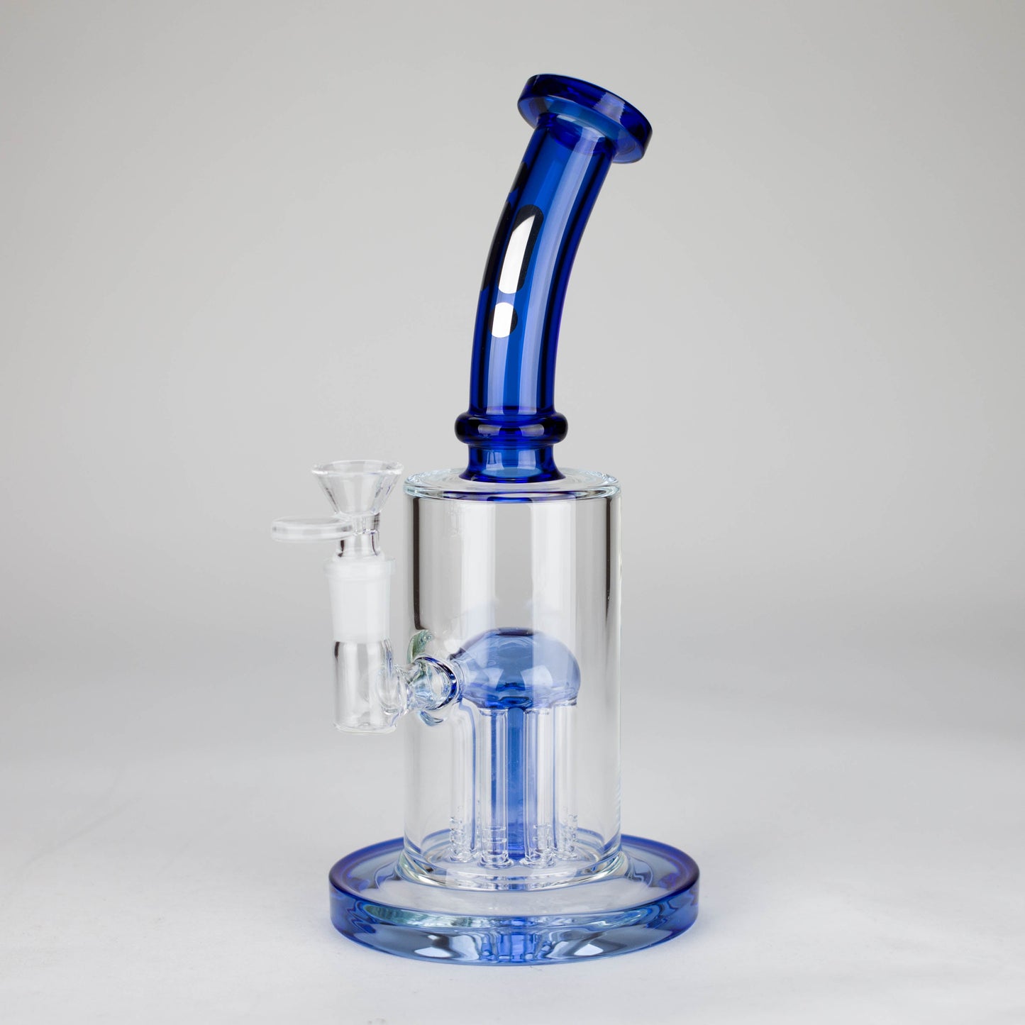 Infyniti | 9.5" glass bong with tree-arm diffuser