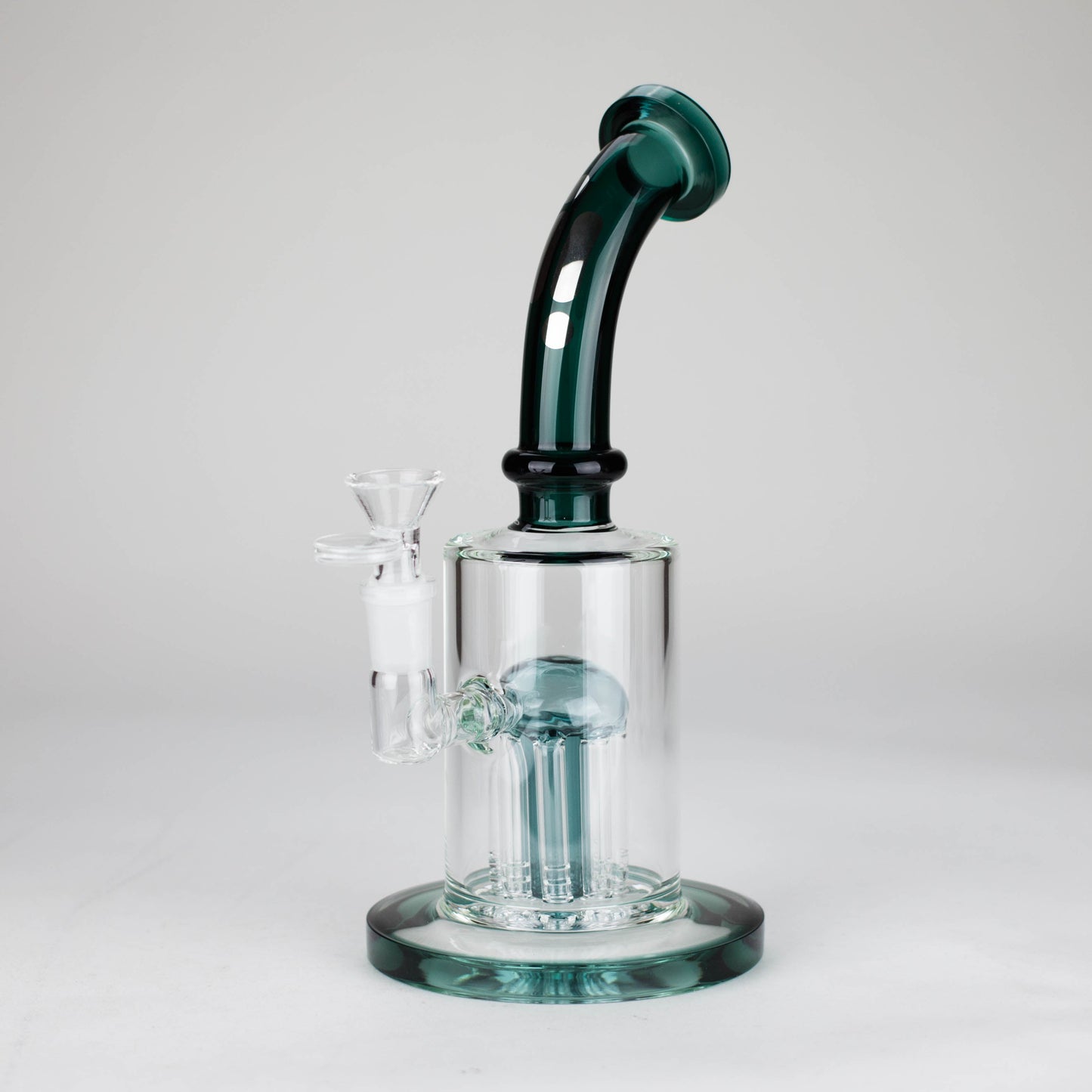 Infyniti | 9.5" glass bong with tree-arm diffuser
