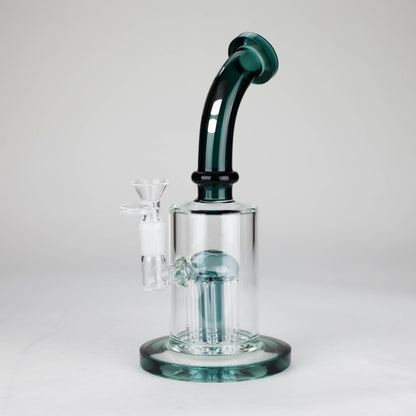 Infyniti | 9.5" glass bong with tree-arm diffuser