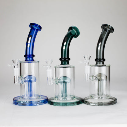 Infyniti | 9.5" glass bong with tree-arm diffuser