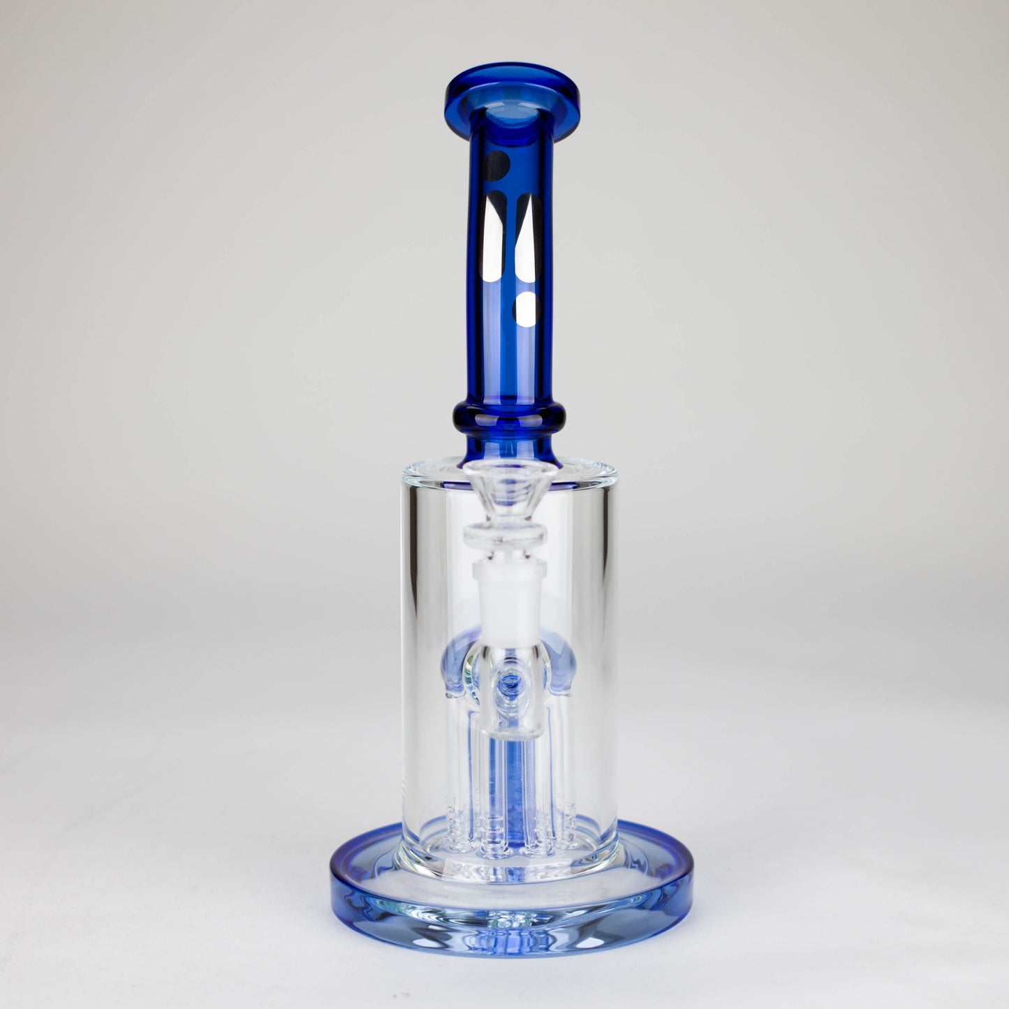Infyniti | 9.5" glass bong with tree-arm diffuser