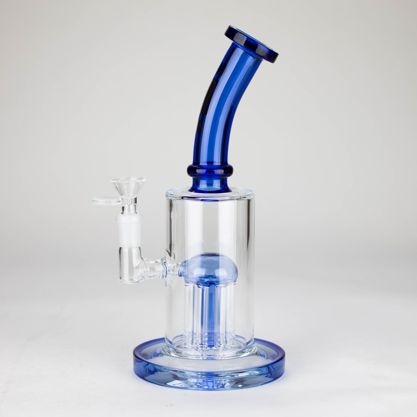 Infyniti | 9.5" glass bong with tree-arm diffuser