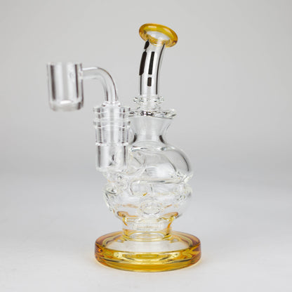 Infyniti | 6" Double glass recycle rig with shower head diffuser [GP1935]_11