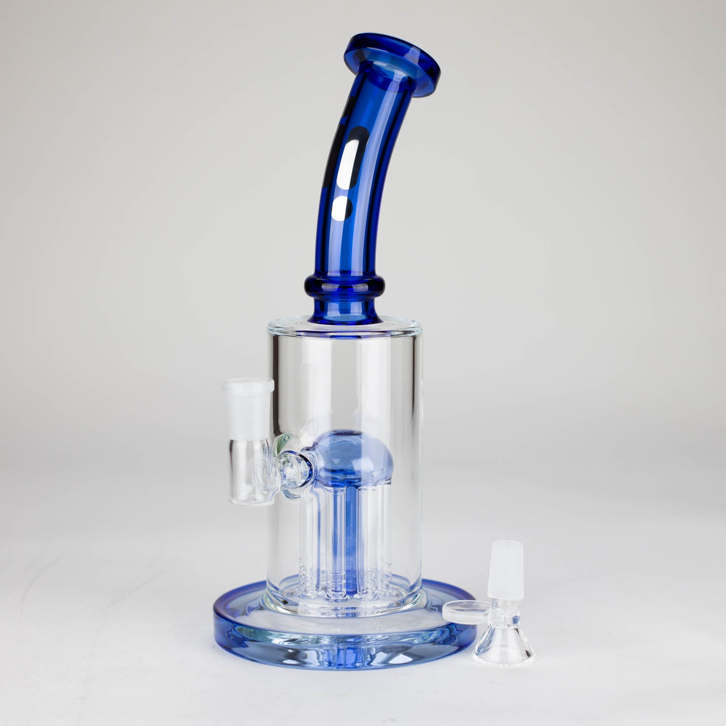 Infyniti | 9.5" glass bong with tree-arm diffuser
