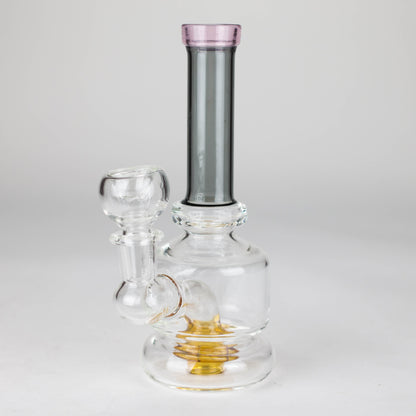 6" colour tube assorted glass bong_1