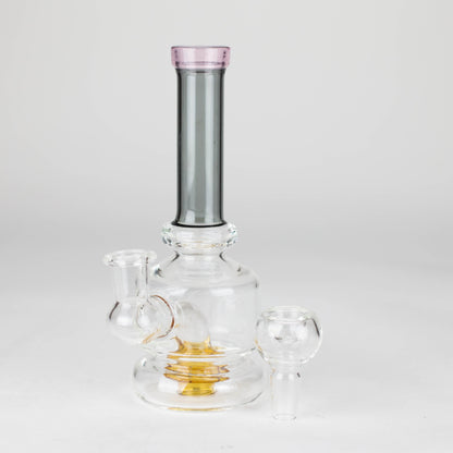 6" colour tube assorted glass bong_6