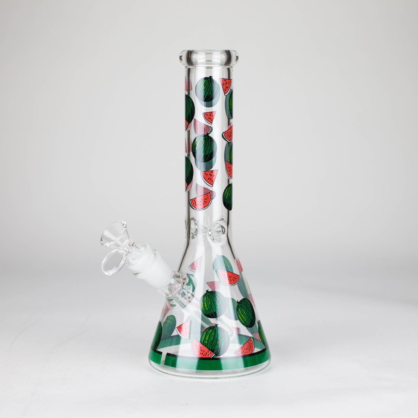 10" Glass Bong With Fruit Design_14