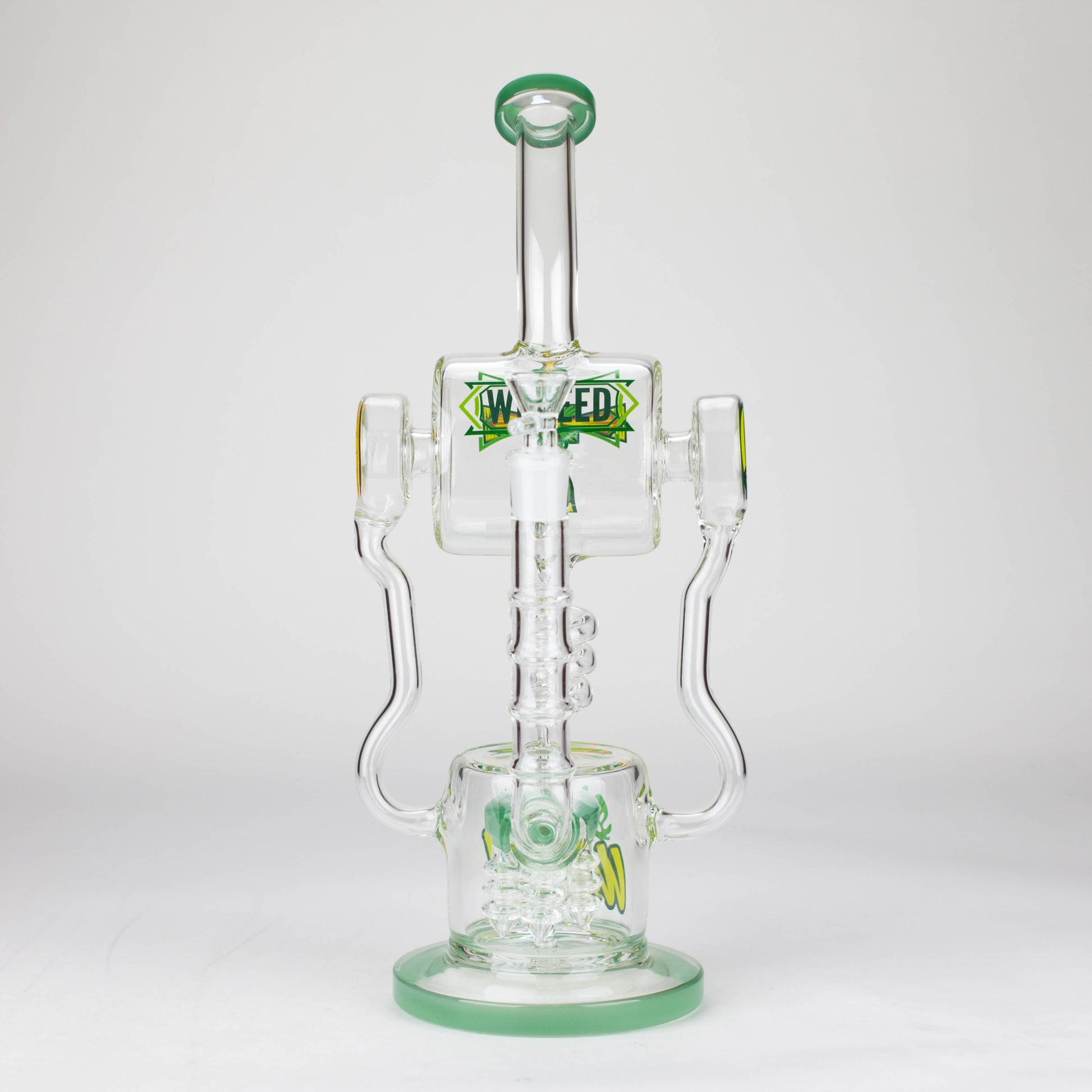 WENEED | 14" Pulse Helix Glass bong_11