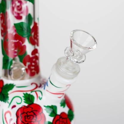 10" Sugar Skull-Themed glass bong [SK Series]_3