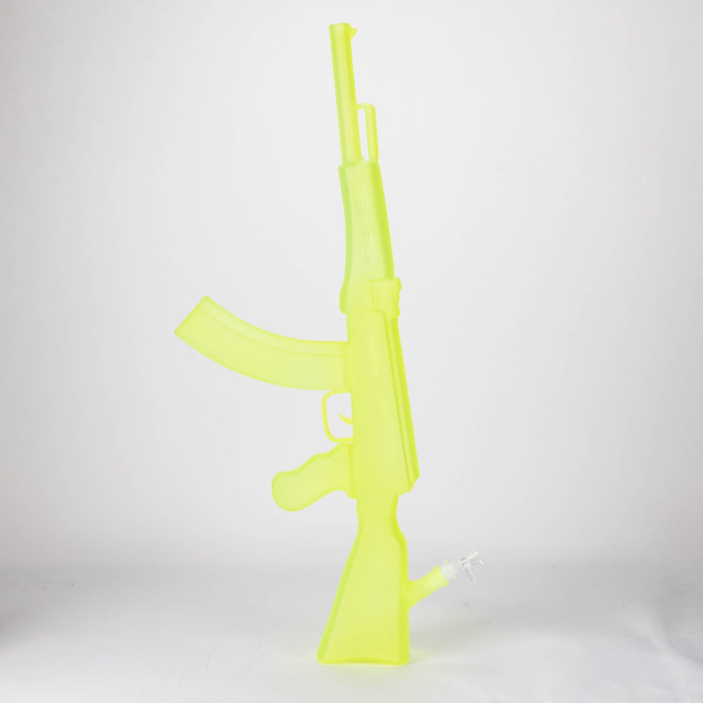 27" Painted AK-47 Design Glass Bong with Display Stand [GU005]_9