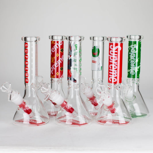 7.5" 4mm SUP Design Beaker Bong