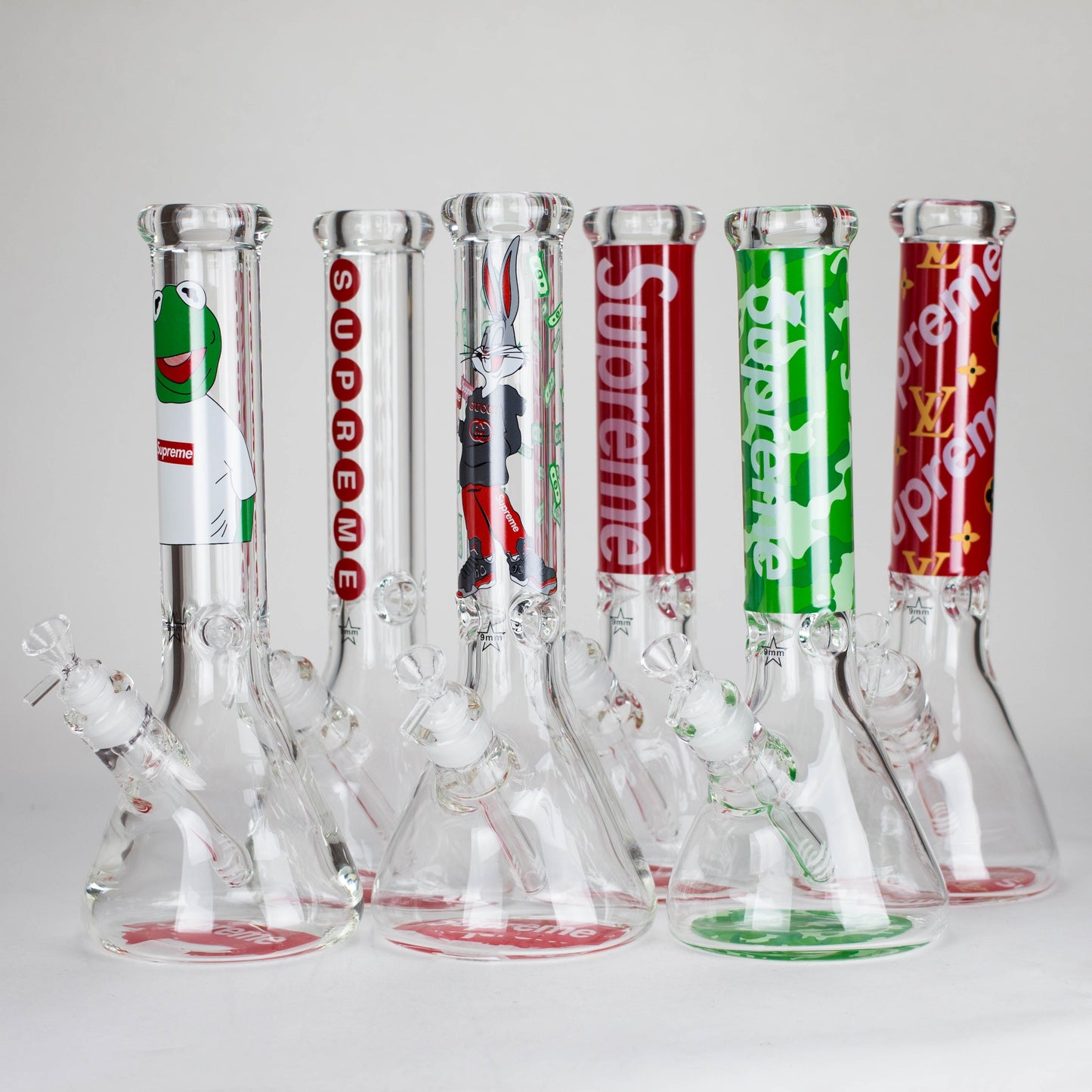 14" SUP Design 9mm glass Bong