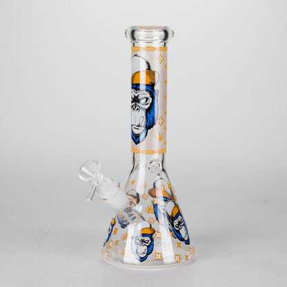 10" Gorilla Designs Glow In The Dark beaker bong In the Box